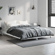 Giroletto-Struttura Letto Bianco 135x190 cm in Legno Multistrato 986360
