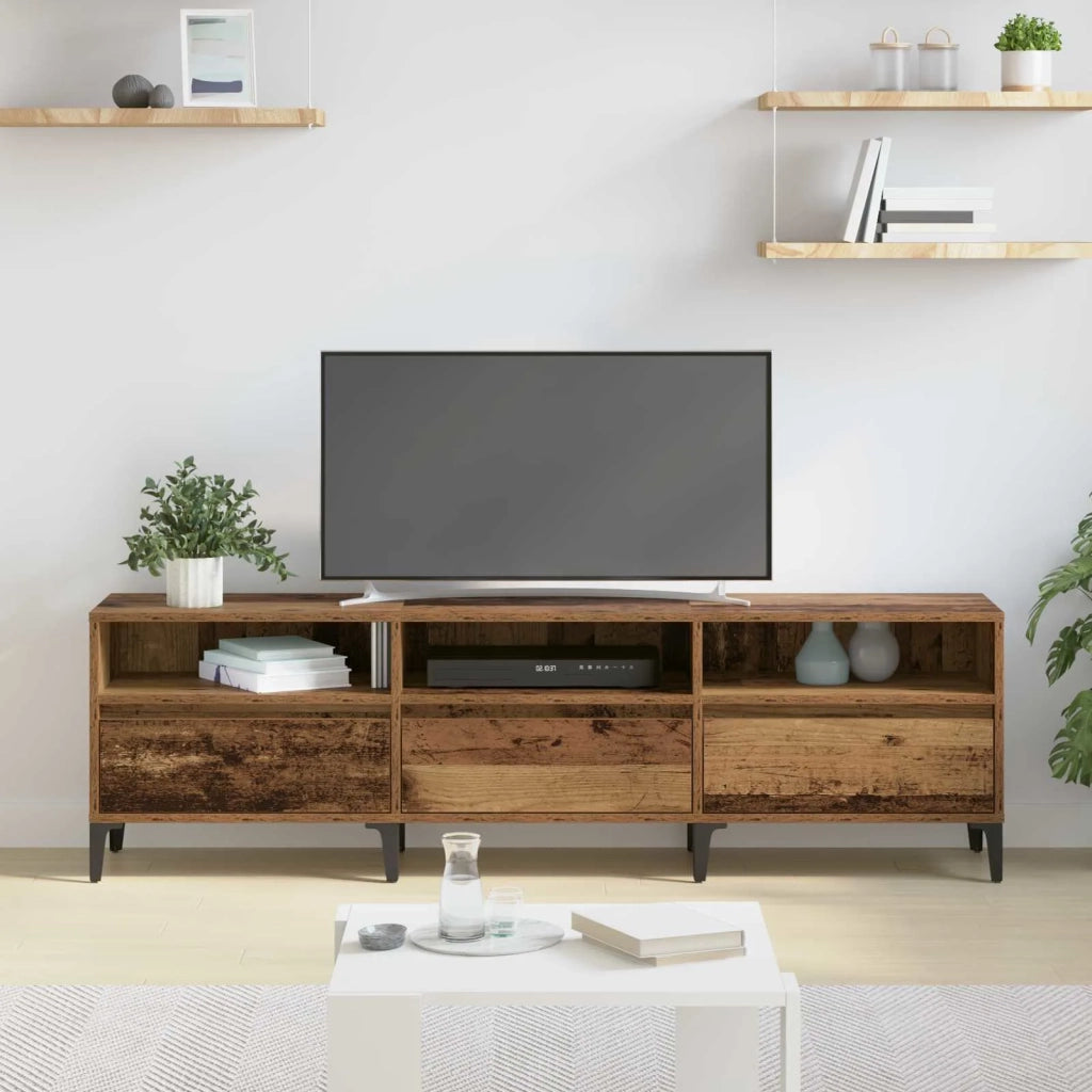 Mobile TV con cassetto Legno vecchio 150 x 30 x 45 cm 879483
