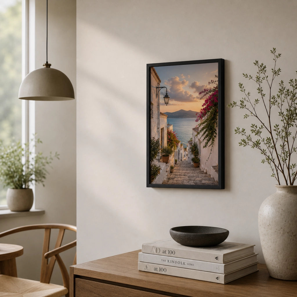 Cornice Portafoto Legno Nero Con Passepartout Disponibile in 10x15, 13x18, 20x30, 30x40 20 x 30 cm