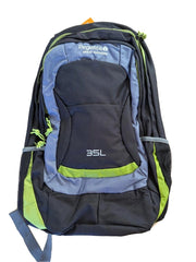 Zaino 35 litri resistente e versatile, ideale per escursioni, viaggi e scuola