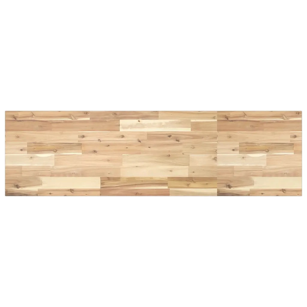 Mensole da Parete 3 pz 140x40x2 cm Legno Acacia Non Trattato