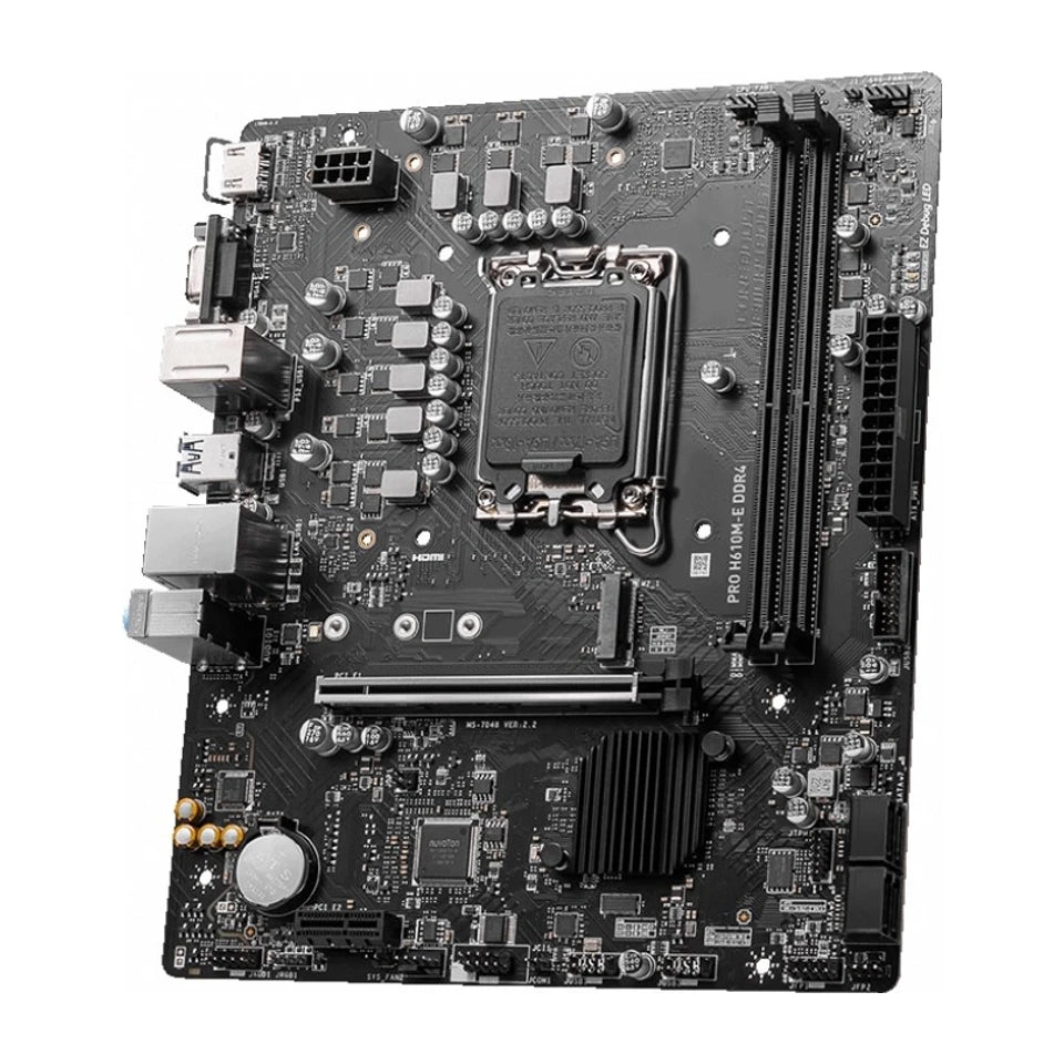 Scheda madre MSI PRO H610M-E DDR4 Intel H610 LGA 1700 micro ATX