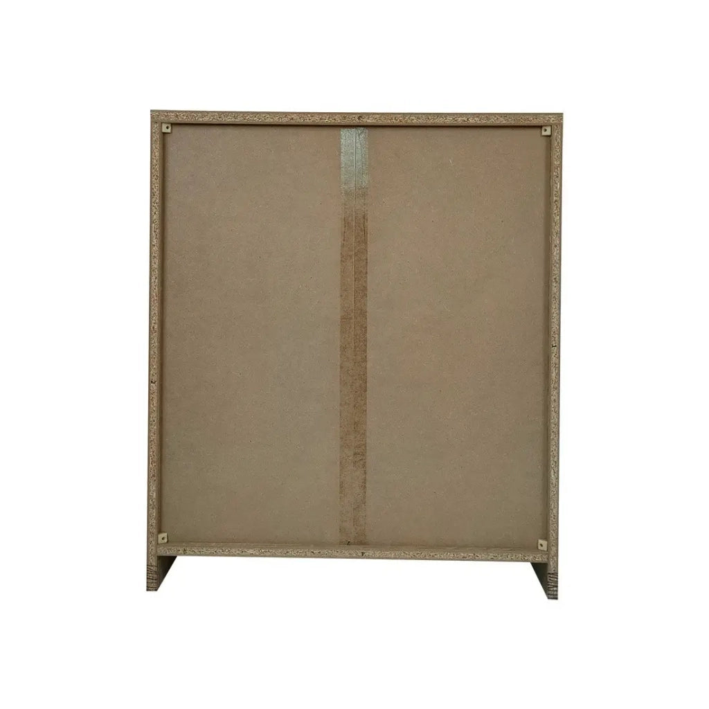 Libreria ampia design con 2 ripiani, colore rovere chiaro collezione TOLLY