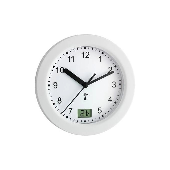 TFA-Dostmann 60.3501 orologio da parete e da tavolo Rotondo Bianco