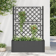 Letto Rialzato da Giardino Graticcio e Irrigazione Antracite 313969