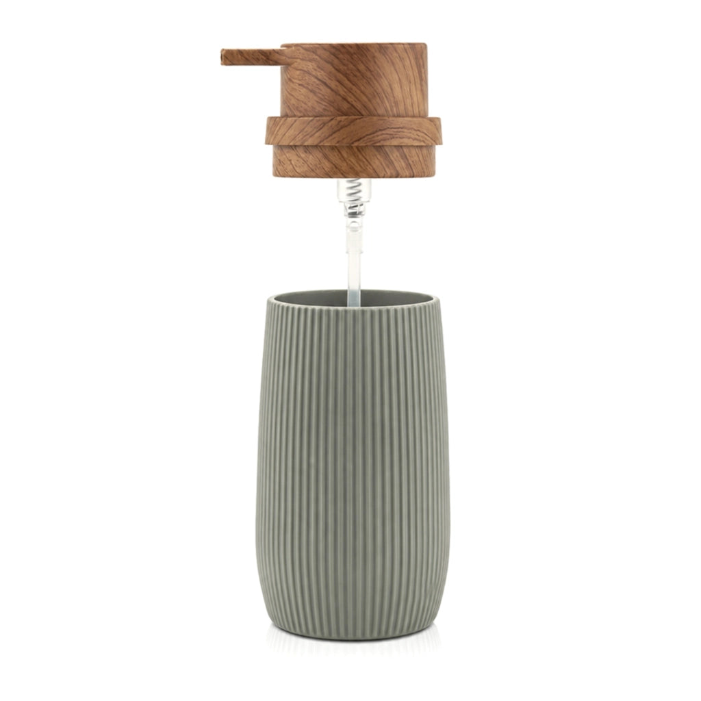 Dispenser sapone liquido verde salvia Blob