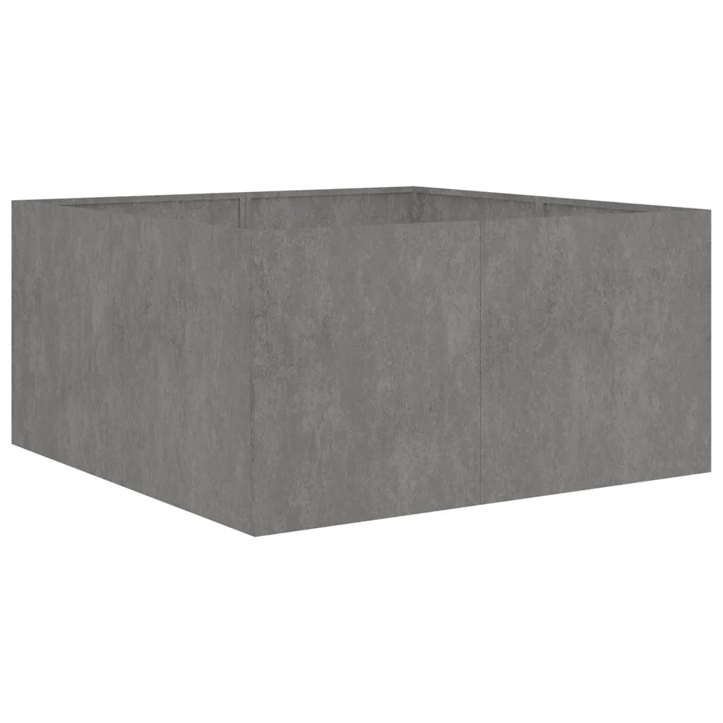 Fioriera 80x80x40 cm in Acciaio Corten 824531