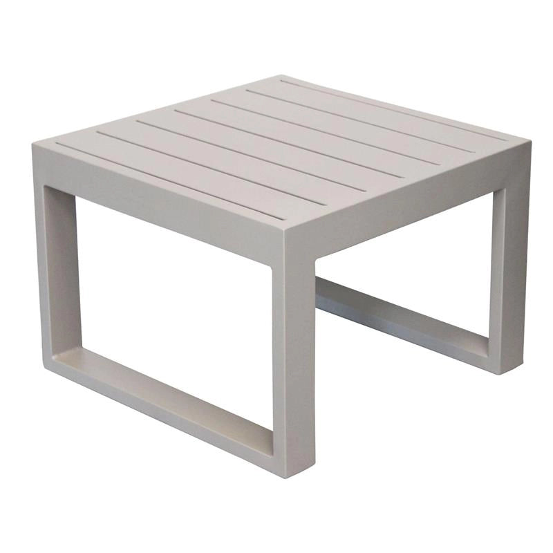 TAVOLINO CUBA PER SALOTTI IN DESIGN MODERNO 45 X 45 X H32 CM TORTORA OKX