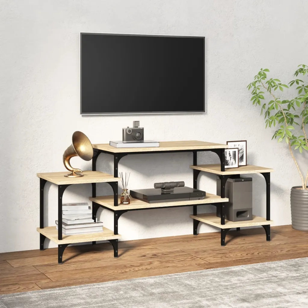 Mobile TV | Armadietto TV | Mobile Porta TV Rovere Sonoma 117x35x52 cm in Legno Multistrato