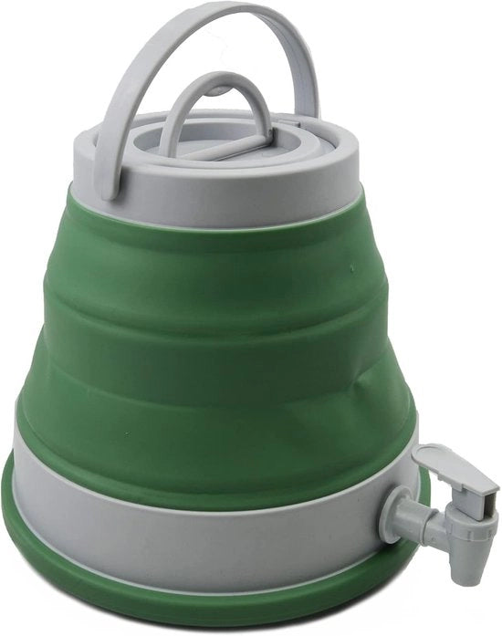 Contenitore portatile di acqua - Contenitore di acqua pieghevole per attività all'aperto - 6L