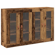 Armadi da Parete 2 pz Legno vecchio 69,5 x 34 x 90 cm CFW5720838