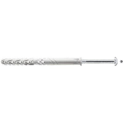 TASSELLO NYLON PROLUNGATO T66/V AM ELEMATIC - VITE TC ANTINTRUSIONE T66V AM 10X120 CF=PZ 25- 1 confezioni