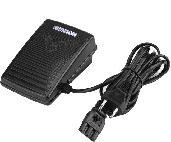 Pedale per macchina da cucire - Sostenibile e compatibile - 220V - Adatto a diverse macchine - Ideale per il lavoro di cucito - Accessorio utile - Adatto per...