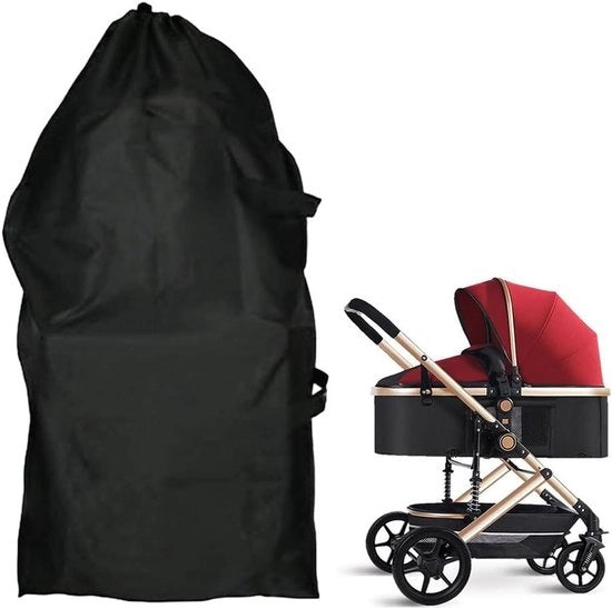 Borsa di viaggio premium impermeabile con cinturino per spalla - adatta per il controllo di bagaglio - 106x180cm - nero
