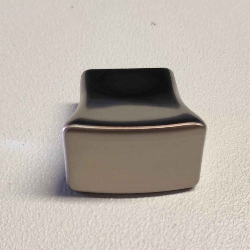 Ff group pomolo per mobili rettangolare colore nichel opaco