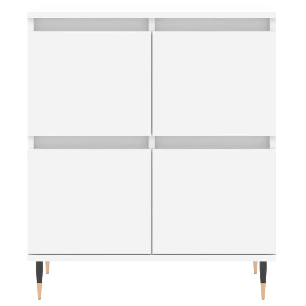 Buffet credenza cassettiera mobiletto mobile contenitore organizer per cucina soggiorno salotto 60 x 35 x 70 cm legno ingegnerizzato bianco 02_0030359