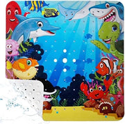 Mat antiscivolo per bambini - Mat antiscivolo per docce - Mat antiscivolo per bambini per uso in bagno - Mat per bambini