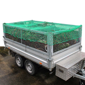 Rete ferma carico per trasporto su rimorchio 4 x 4 m maglie 45x45 mm Rete di sicurezza