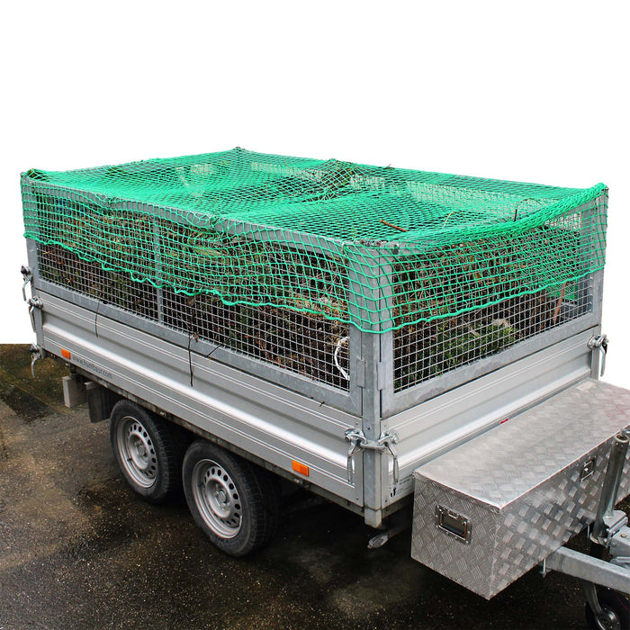 Rete ferma carico per trasporto su rimorchio 4 x 4 m maglie 45x45 mm Rete di sicurezza