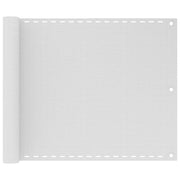 Paravento da Balcone Bianco 75x300 cm in HDPE cod mxl 9364