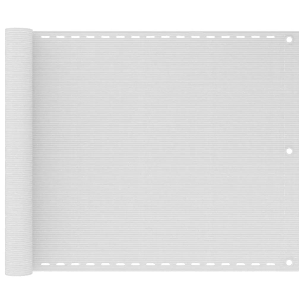 Paravento da Balcone Bianco 75x300 cm in HDPE cod mxl 9364