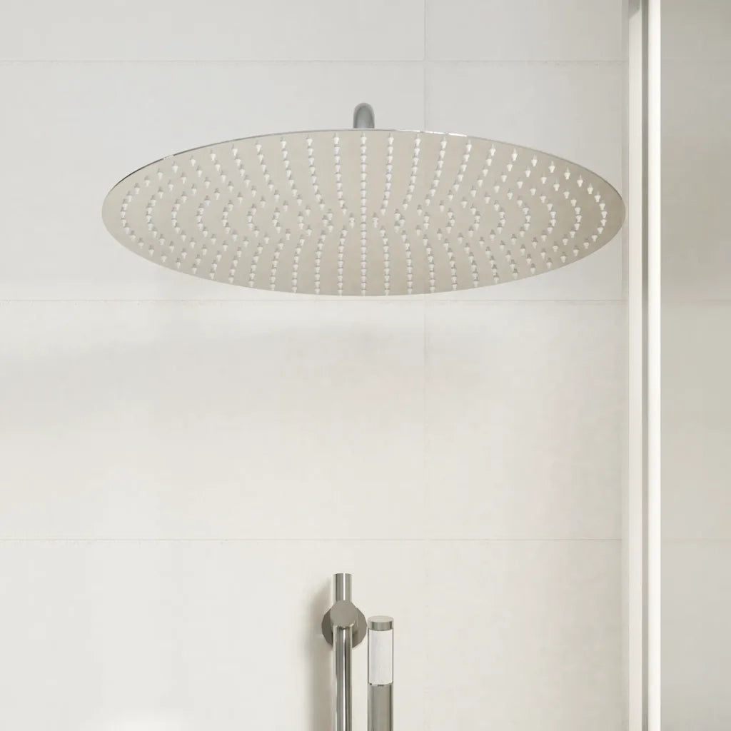 Testa Doccia a Pioggia in Acciaio Inox 304 50 cm Rotonda 4103896