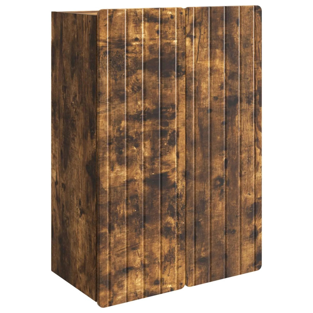 Mobiletto a muro Rovere Fumo 66 x 34,5 x 92 cm 898230