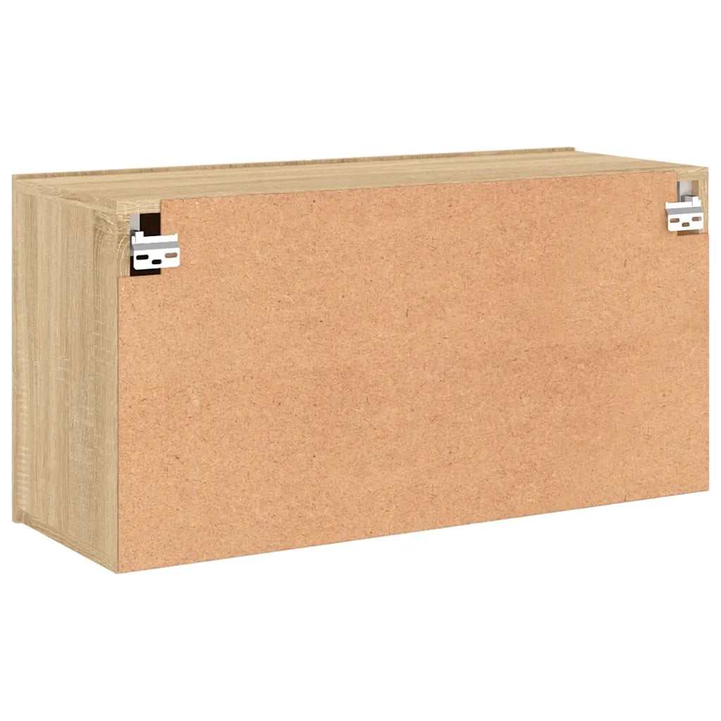 Mobile TV a Parete Rovere Sonoma 80x30x41 cm 836956