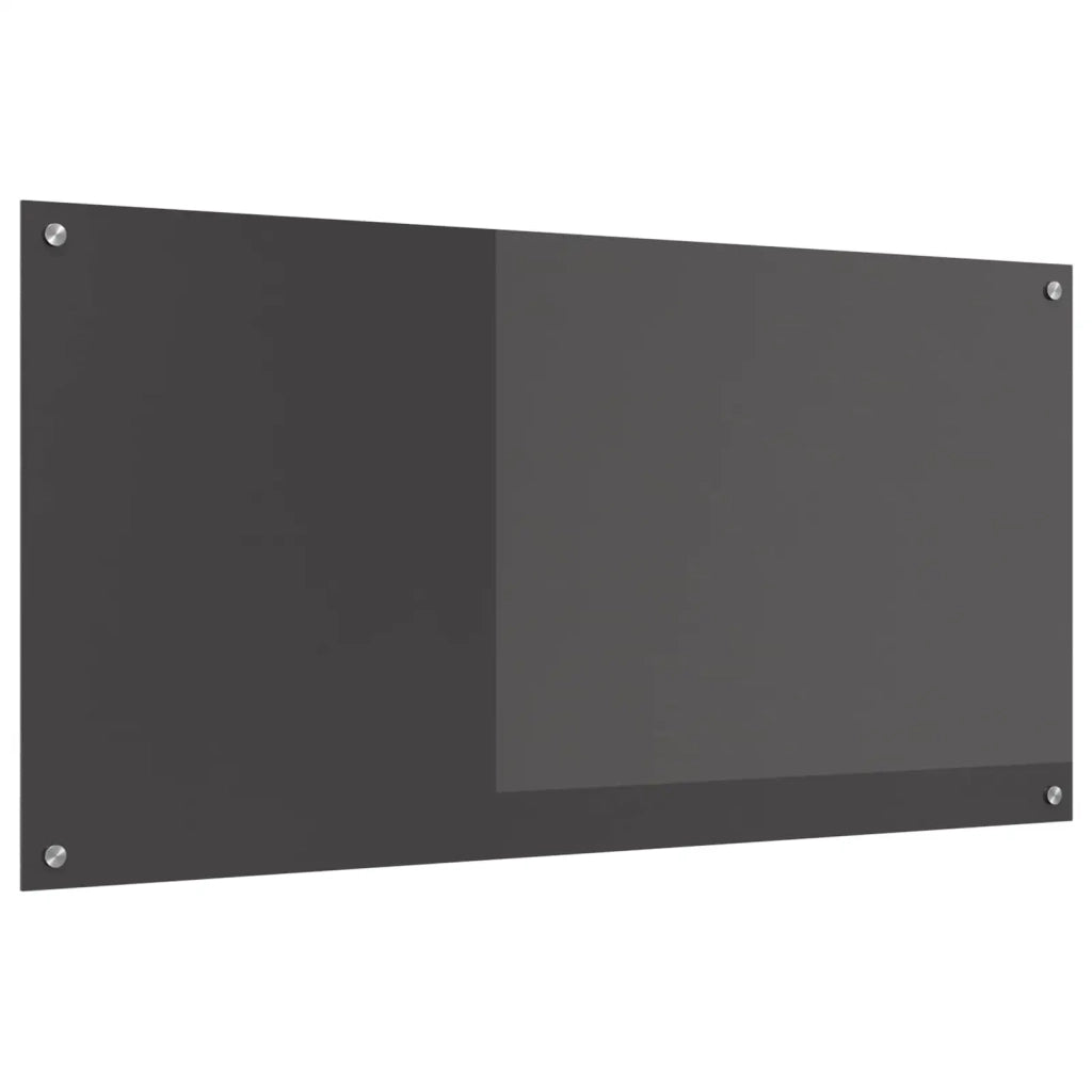 Schienale da cucina Grigio scuro 120 x 60 cm vetro temperato 42001315