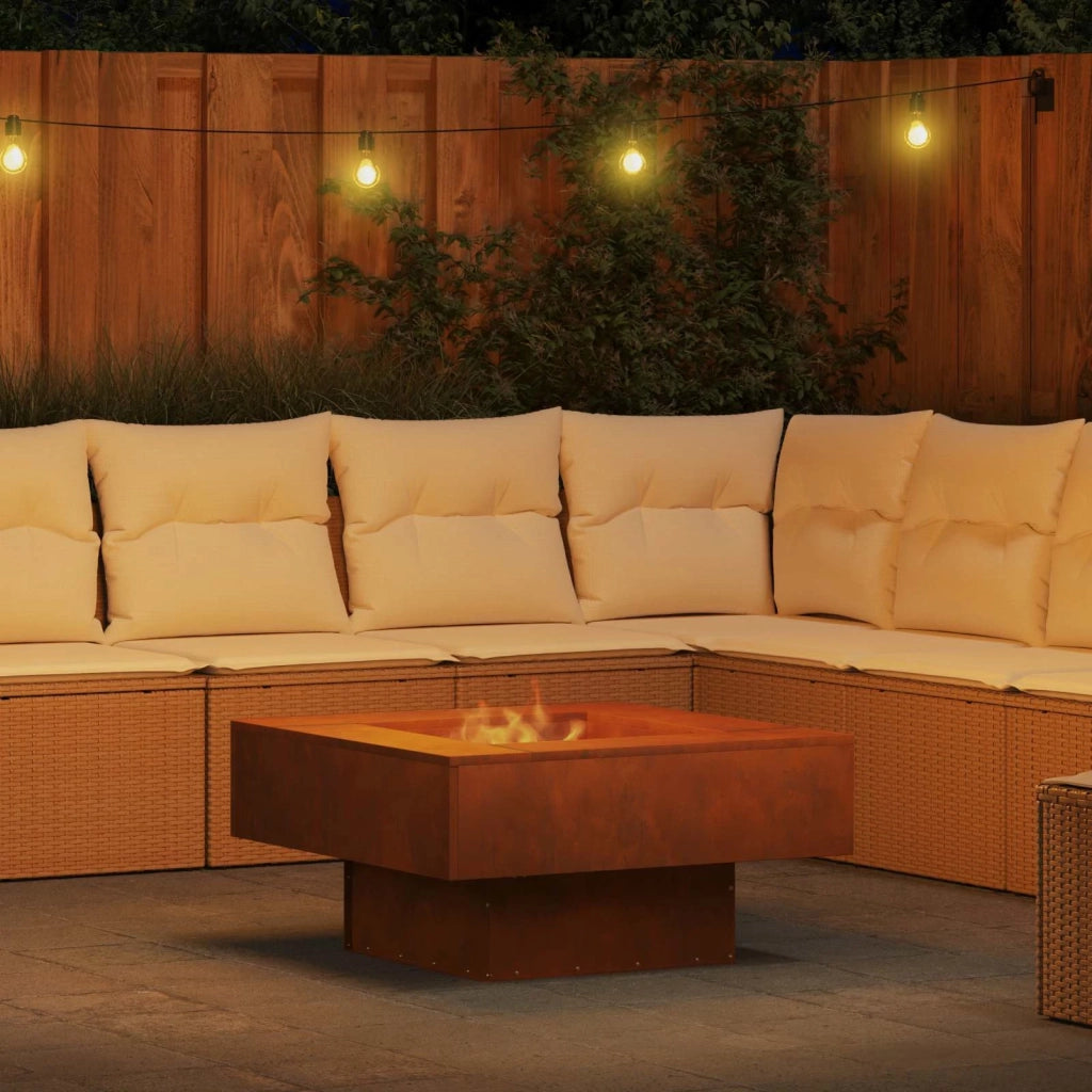 Focolare Marrone 80 x 80 x 40 cm CFW4484043
