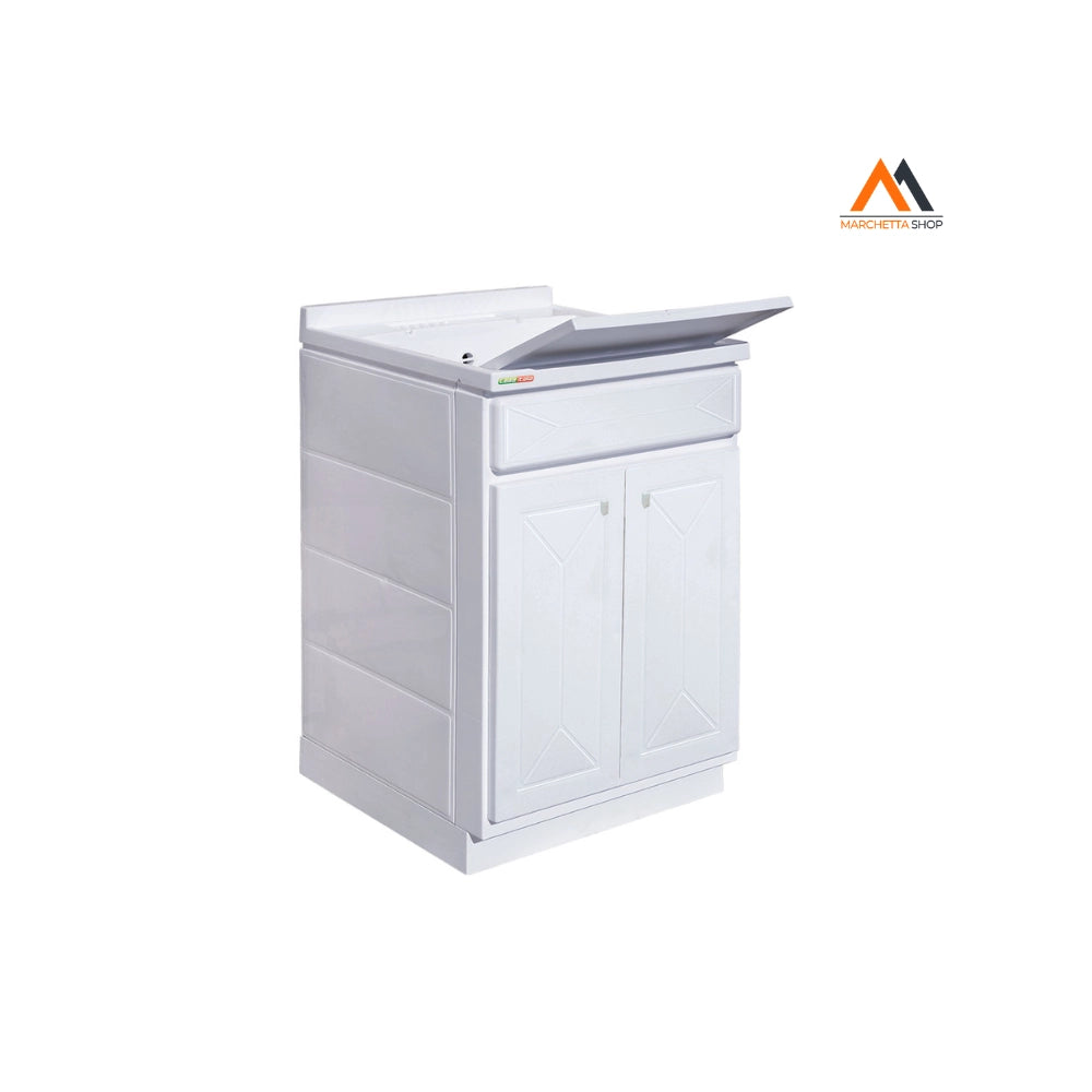 MOBILE LAVATOIO ANTA DOPPIA 'TOP LINE' cm 60 x 50 x h.87