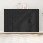 Mobile a muro 2 pcs Legno vecchio 69,5 x 34 x 90 cm 3333105