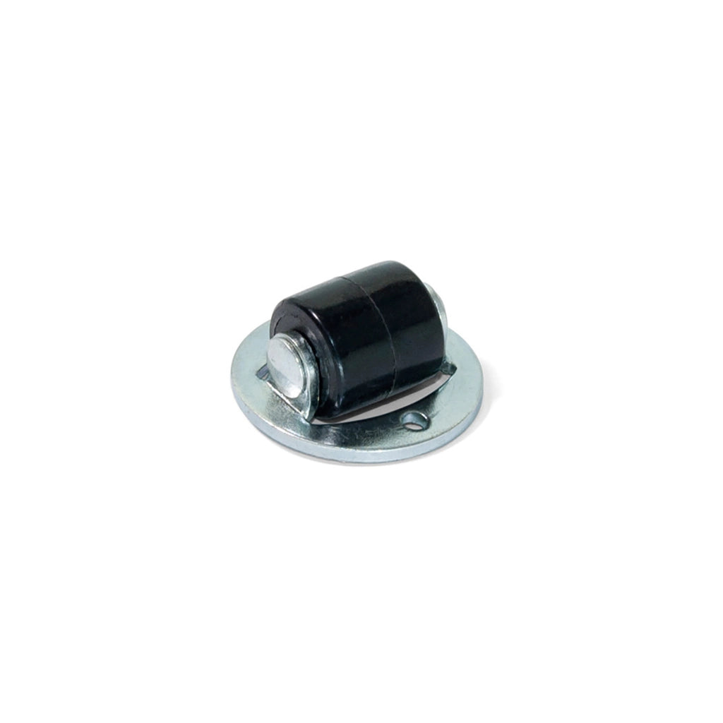 Emuca Rotelle per piano girevole, D. 13 mm, Acciaio e Plastica, 20 u.