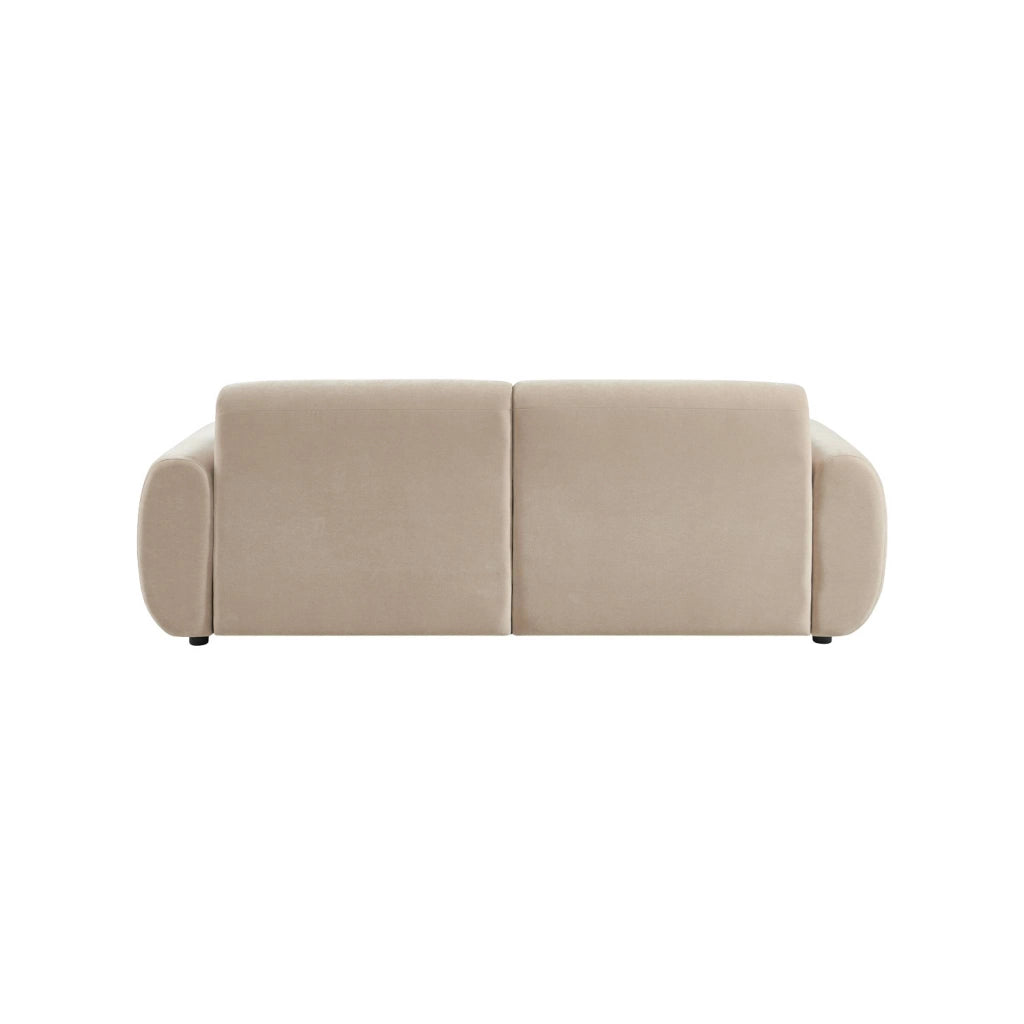 Divano in tessuto, 3 posti, beige