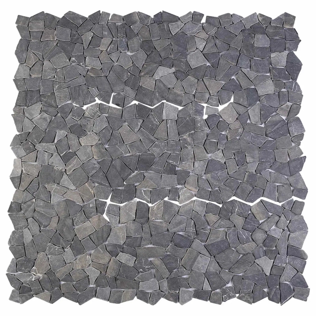 Piastrelle Mosaico Grigio Scuro 30 x 30 cm Marmo 42033530