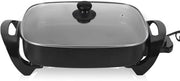 Pentola Elettrica Multifunzione con Coperchio - 8L, 1500W, Superficie Antiscivente