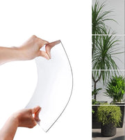 4 pezzi di piatto specchio, lastre di specchio adesive flessibili non vetrificate per decorazione di interni e esterni, spiegelli per bagno, porta, camera da letto e arredamento