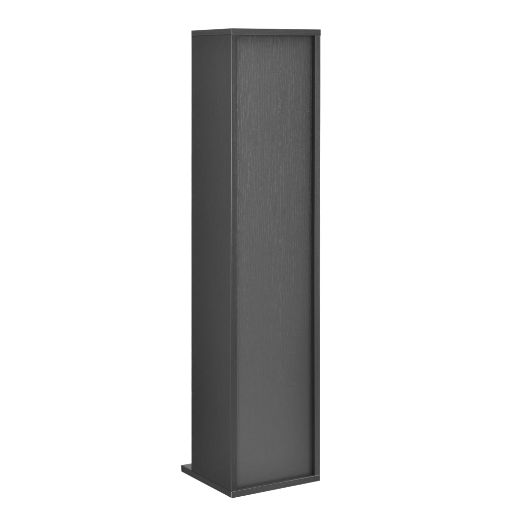 Scaffale a Colonna Tynset con 6 Scomparti per CD DVD 90x20x20 cm Grigio scuro [en.casa]