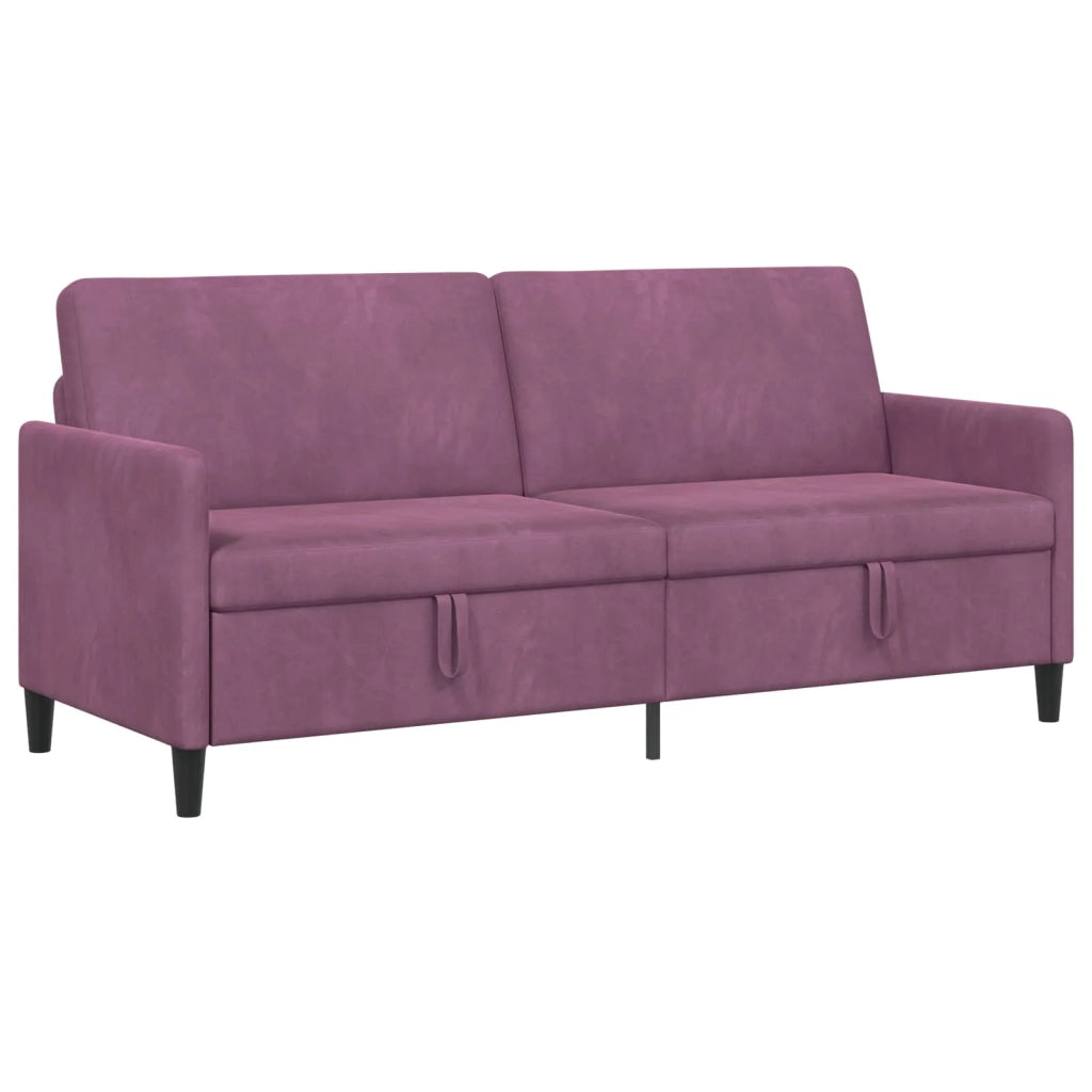 Divano con Storage Viola 192 x 78 x 87 cm Poliestere 42037002