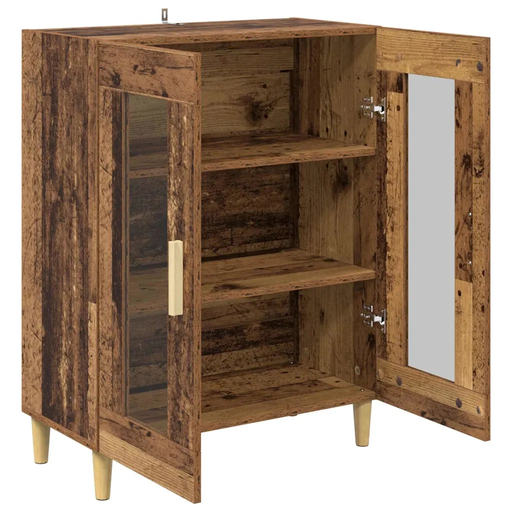 Credenza-Buffet-Armadio da cucina Legno vecchio 69,5 x 34 x 90 cm Legno multistrato 967945