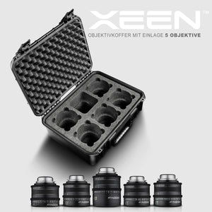 SKB CF Custodia con inserto 5 obiettivi Borsa impermeabile per il trasporto con valvola di equalizzazione della pressione per accessori fotografia