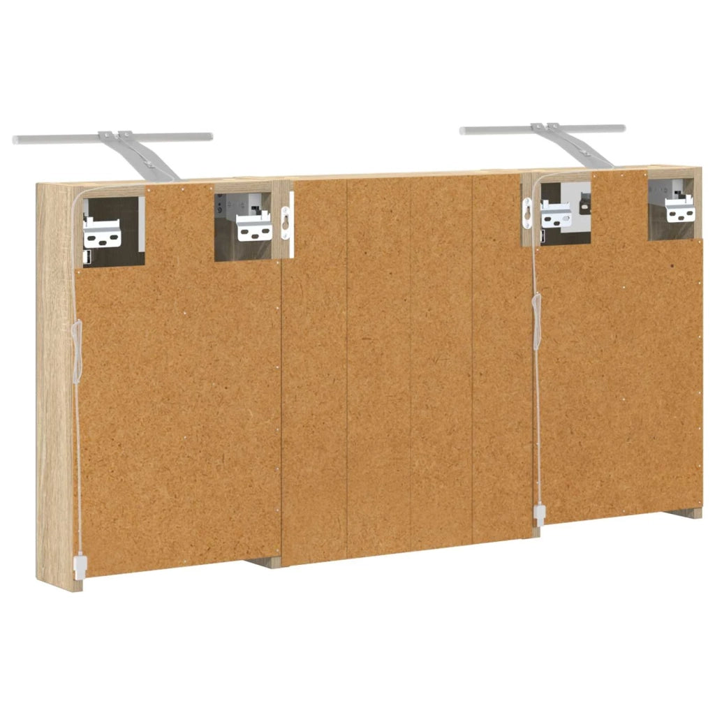 Set di Armadi da Bagno con lo scaffale 3 pcs 100 x 10,5 x 50 cm 3403690