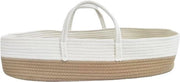Organizzatore per Bambino con Maniglie Rafforzate - Contenitore per Pannolino, Asciugamani e Articoli per Bambini - Design Stilistico Grigio - Sostenibile e Funzionale - Accessorio per Azienda per Bambini