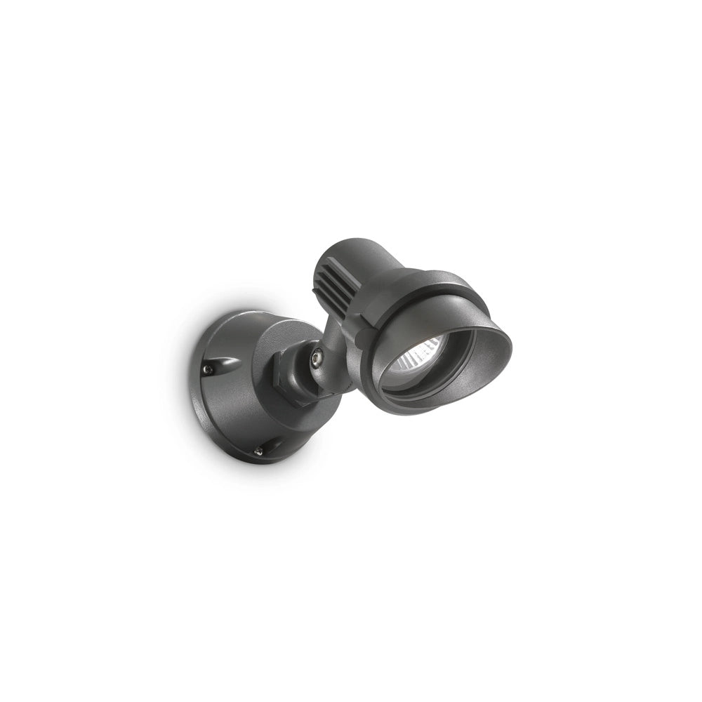Applique Moderna Terra Alluminio Antracite 1 Luce Gu10
