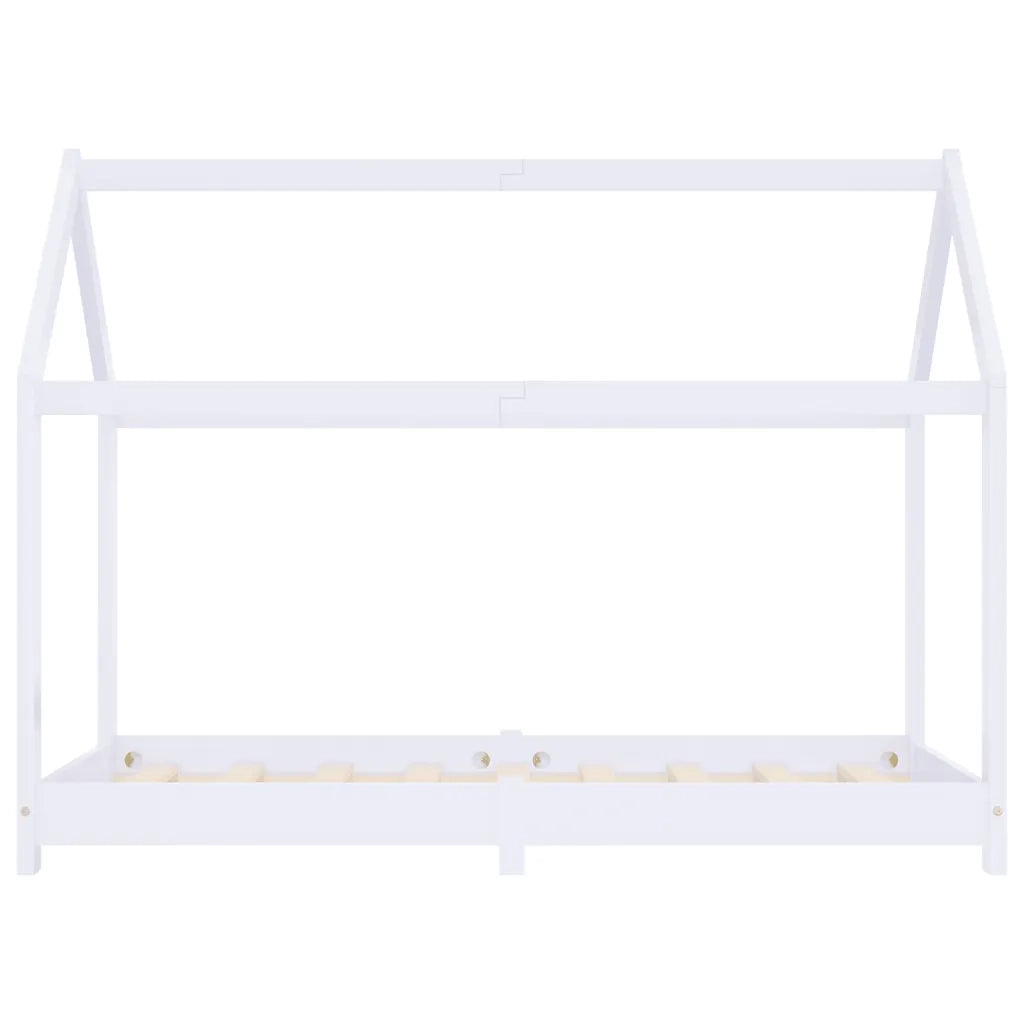 Giroletto per Bambini Bianco in Massello di Pino 80x160 cm 283350