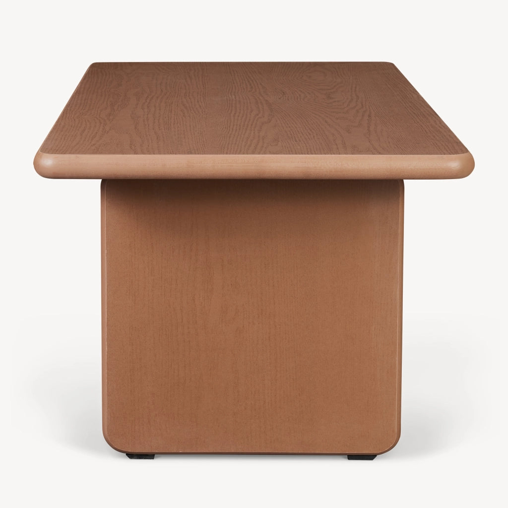 Tavolino Rettangolare da Salotto Gäljami 100 x 55 x 44 cm - Effetto Noce [en.casa]