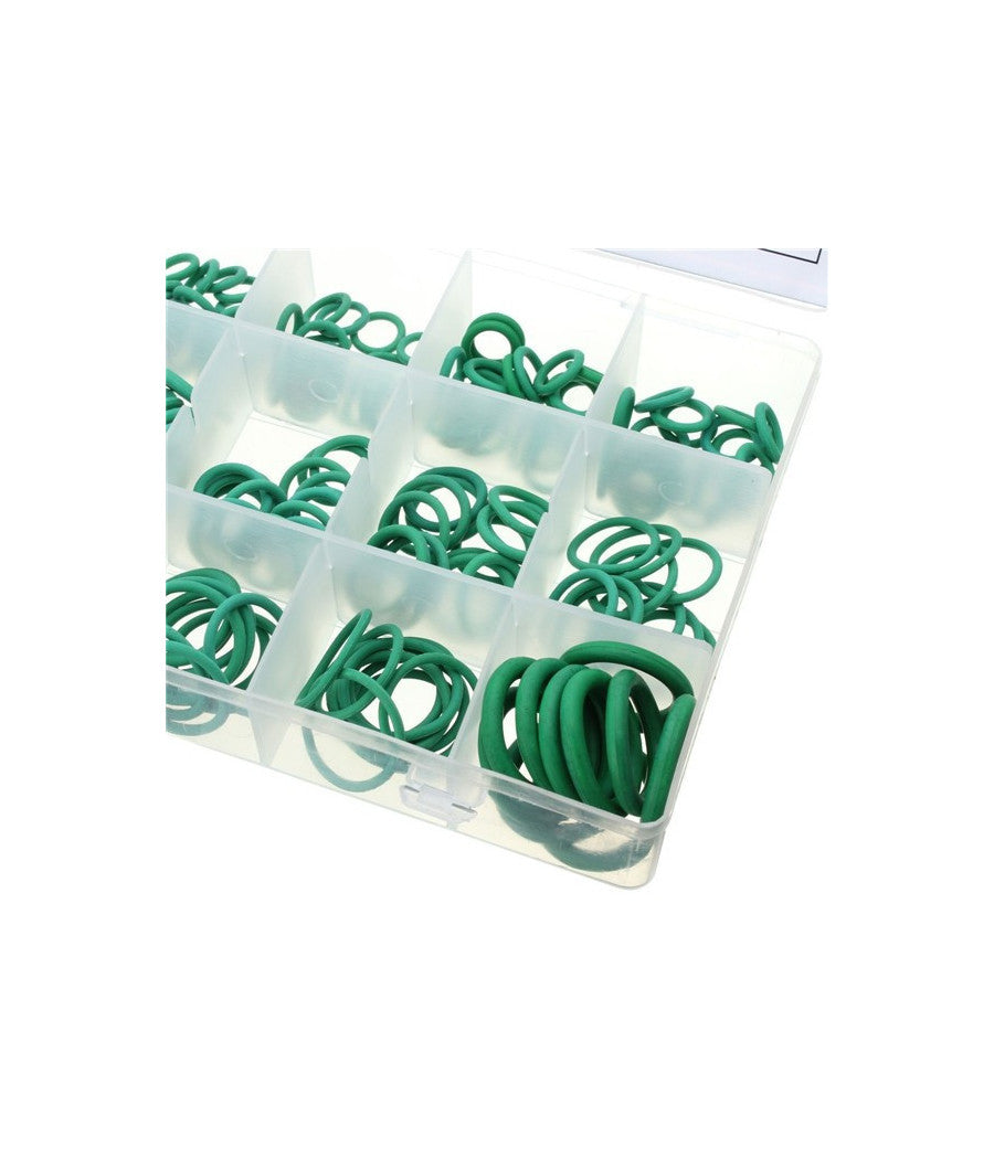 270 Pezzi Guarnizioni O'ring 18 Misure Diverse Oring Anelli Gommini Verdi         