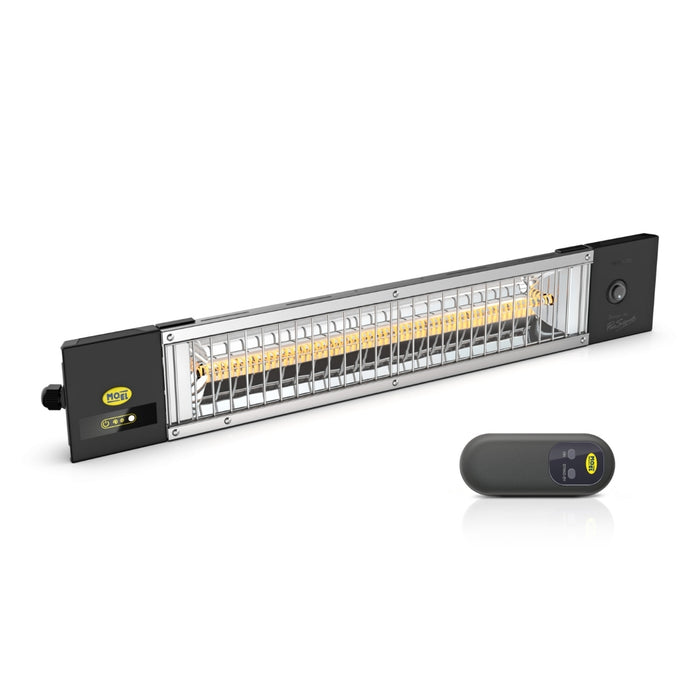 PETALO 728CRC 1800W Lampada Riscaldatore Infrarossi Carbonio + Telecomando | MO-EL