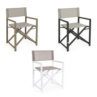 Sedia da Regista Esterno Pieghevole Poltrona Giardino Mare Tylor Bizzotto Colore: Breeze