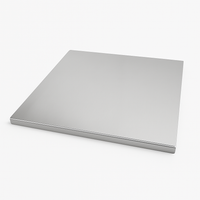 ZOIMANIA - Tagliere Spianatoio - Inox - Cucina - Profondità 40 Dimensione Tagliere: L 50 x P 40 x 3